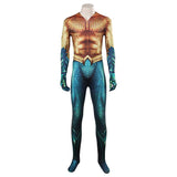 Aquaman Arthur Curry Cosplay Costume Jumpsuit Outfits Halloween Carnival Suit
