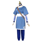 Avatar Katara TV Character Adult Blue Suit Cosplay Costume Outfits Halloween Carnival Suit