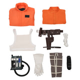 Star Wars Halloween Carnival Suit Luke Skywalker Pilot Cosplay Costume Jumpsuit Uniform Outfit