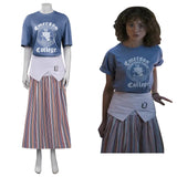 Stranger Things Season 4 (2022) Nancy Wheeler Cosplay Costume Outfits Halloween Carnival Suit