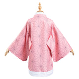 Demon Slayer: Kimetsu no Yaiba Kids Children Kimono Coat Kamado Nezuko Cosplay Costume