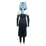 The Mando S2 Halloween Carnival Suit Ahsoka Tano Cosplay Costume Top Pants Outfits