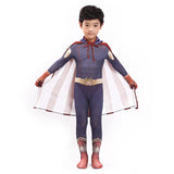 Kids Children The Boys Homelander Cosplay Costume Jumpsuit Outfits Halloween Carnival Suit
