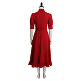 Horror Movie Pearl (2022) Cosplay Costume Red Dress Prequel Outfits Halloween Carnival Suit