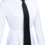 Anime Danganronpa Women Uniform Dress Outfit Monokuma Halloween Carnival Suit Cosplay Costume