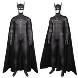 The Flash Batman Cosplay Printed Jumpsuit Costume Halloween Carnival Suit