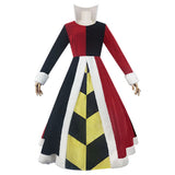 Queen Of Hearts Cosplay Costume Dress Outfits Halloween Carnival Suit
