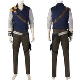 Cal Kestis Cosplay Costume Top Pants Belt Outfits Halloween Carnival Suit