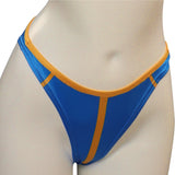 Street Fighter: The Legend of Chun-Li Swimsuit Top Shorts Cosplay Costume Halloween Carnival Party Suit