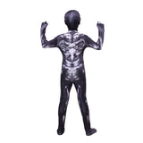 Children Kids Venom 3D Printed Cosplay Costume Bodysuit Jumpsuit Halloween Carnival Suit