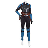 The Mando S2 Bo-Katan Kryze Cosplay Costume Jumpsuit Outfits Halloween Carnival Suit