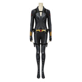 Black Widow Natasha Romanoff Cosplay Costume Jumpsuit Outfits Halloween Carnival Suit
