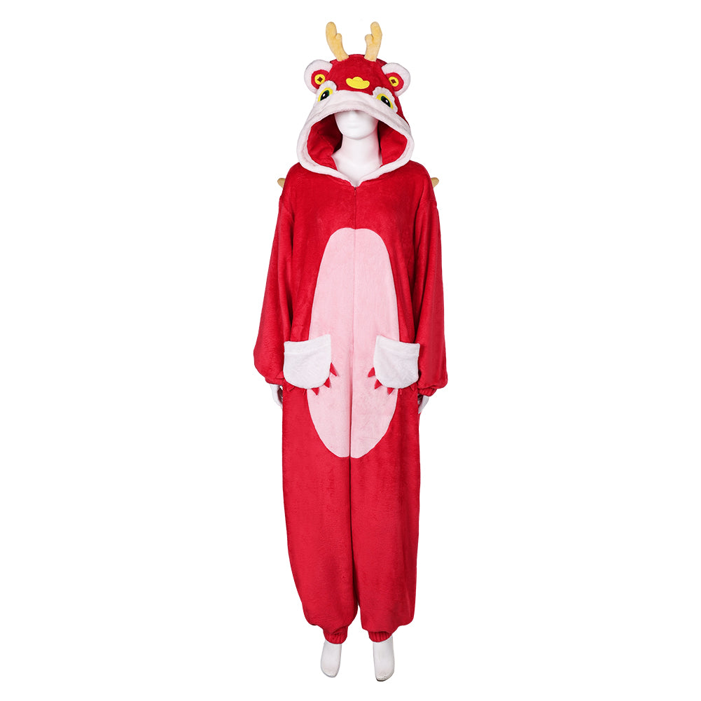Baby Dragon Pajamas Cosplay Costume Outfits Halloween Carnival Suit