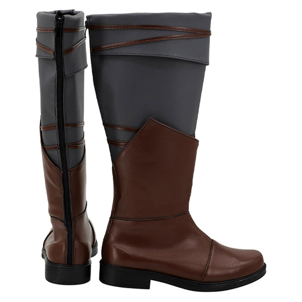 Baldur's Gate 3 Astarion Game Character Cosplay Boots Halloween Costum ...