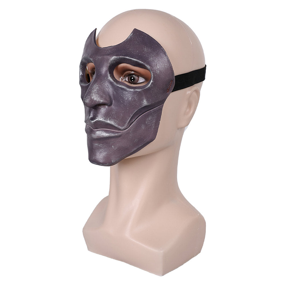 Baldur's Gate 3 Dark Justiciar Mask Cosplay Latex Masks Helmet Masquerade Halloween Party Costume Props   