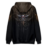 Baldur's Gate 3 Icons Hoodie 3D Printed Hooded Pullover Sweatshirt    