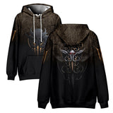 Baldur's Gate 3 Icons Hoodie 3D Printed Hooded Pullover Sweatshirt    