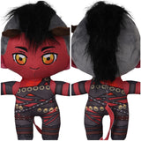 Baldur's Gate Karlach Cosplay Plush Toys Cartoon Soft Stuffed Dolls Mascot Birthday Xmas Gift