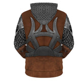 Baldur‘s Gate 3 Shadowheart Cosplay Hoodie 3D Printed Hooded Pullover Sweatshirt