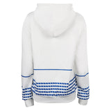 Barbie 2023 Cosplay Costume Blue and White Heart Stripe Sweatshirt Halloween Carnival