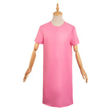 Barbie 2023 Ken Cosplay Costume Pink Robe Halloween Carnival Suit