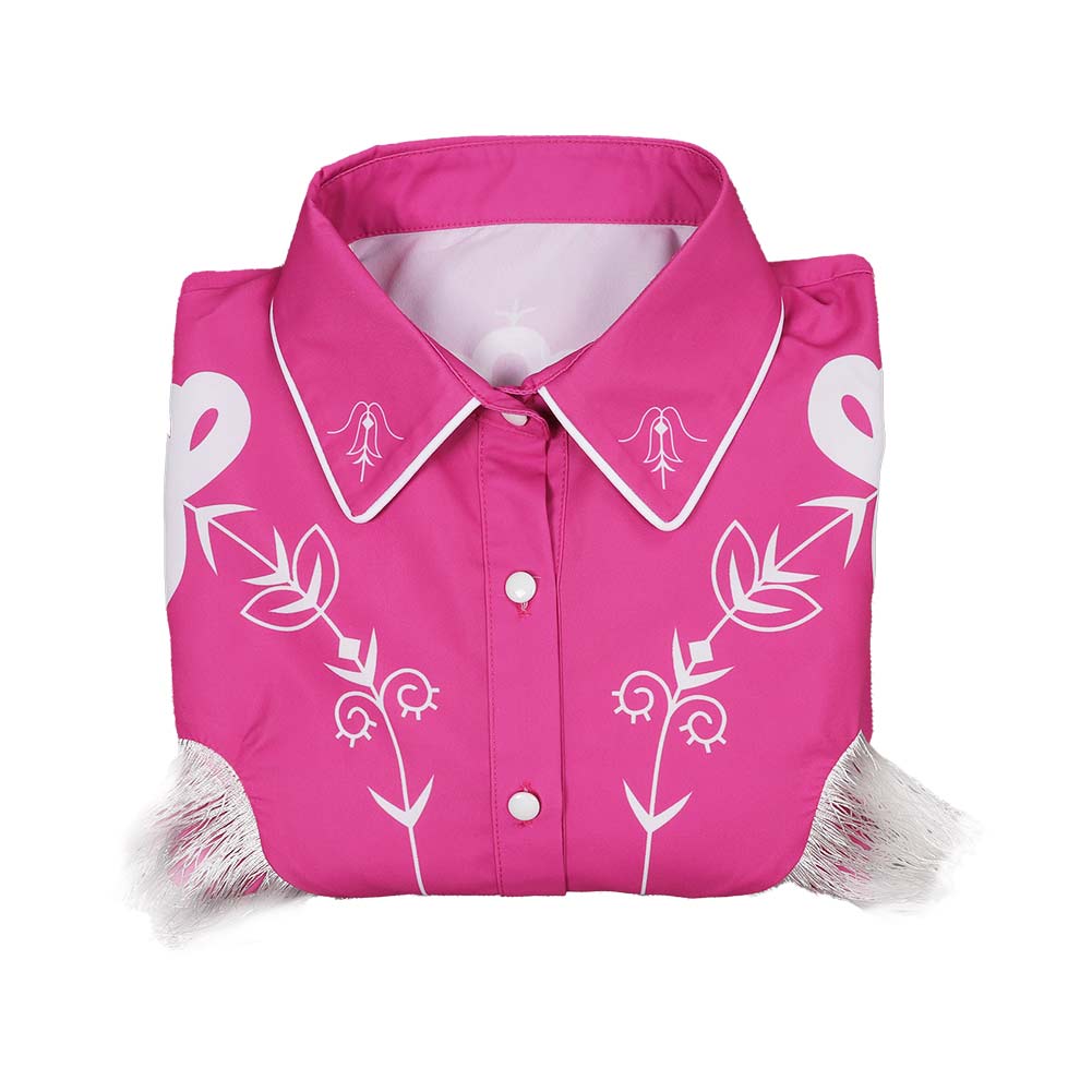 Barbie 2023 Ken Original Design Pink Tassel Jacket Cosplay Costume Outfits Halloween Carnival