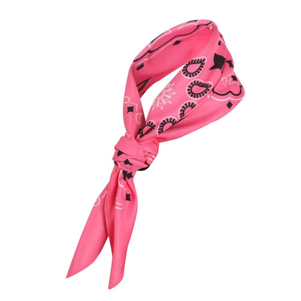 Barbie 2023 Pink Scarf Cosplay  Halloween Carnival Costume Accessories