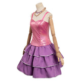 Barbie 2023 Rose Red Cosplay Costume Dress Outfits Halloween Carnival