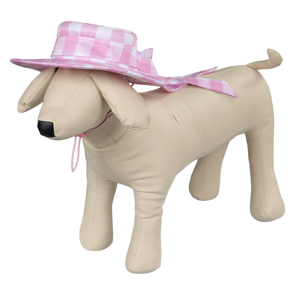 Barbie Pet Dog Pink Hat Cosplay Halloween Carnival