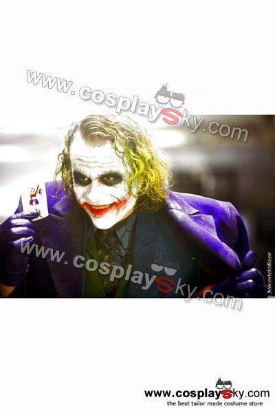 Batman Dark Knight Joker Grey Blazer Costume