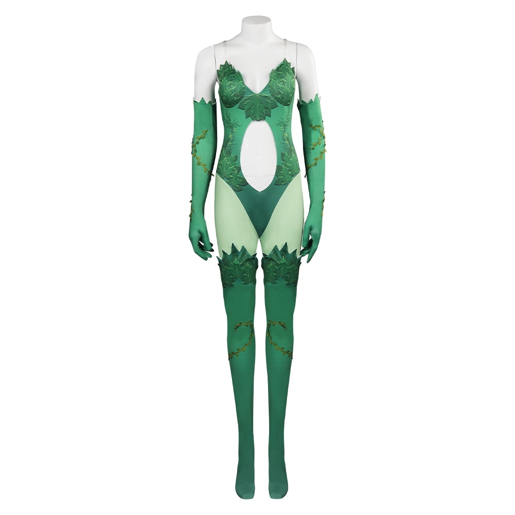 Batman Poison Ivy Jumpsuits Cosplay Costume Outfits Halloween Carnival Suit