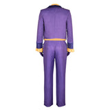 Batman: Arkham City Joker Game Purple Suit Cosplay Costume