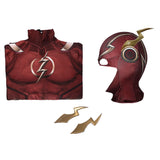 Kids Children The Flash Cosplay Costume Outfits Halloween Carnival Suit