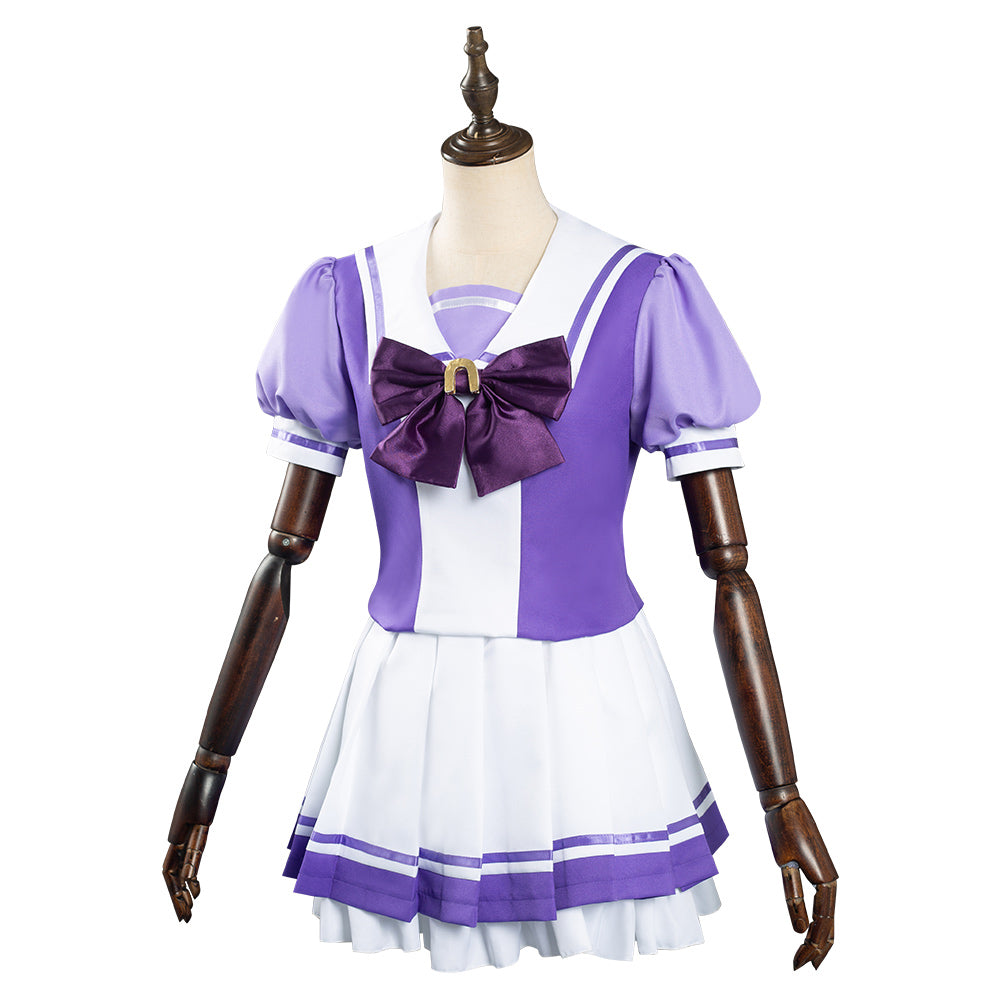Anime Pretty Derby Halloween Carnival Suit Cosplay Costume School Uniform Dresses