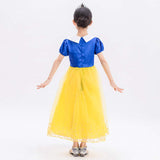 Snow White Dress Princess Costume Kids Baby Birthday Halloween Party Fancy Dresses for Girls Cosplay Gown Cloak