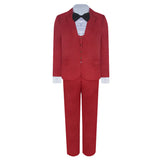 Beetlejuice Movie Red Suit Cosplay Costume Outfits Halloween Carnival Suit