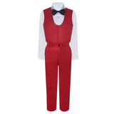 Beetlejuice Movie Red Suit Cosplay Costume Outfits Halloween Carnival Suit