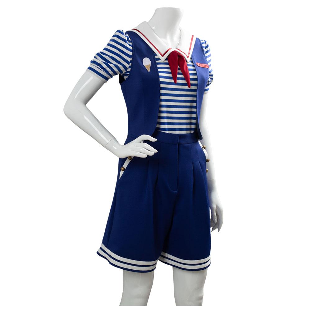 Stranger Things 3 Scoops Ahoy Robin Cosplay Costume