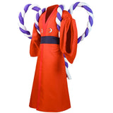 One Piece Kozuki Oden Cosplay Costume Mens Outfits Halloween Carnival Suit