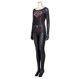 Superwoman/Supergirl Cosplay Costume Jumpsuit Cloak Outfits Halloween Carnival Suit