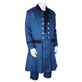Black Butler Ciel Phantomhive Anime Character Blue Suit Cosplay Costume Outfits