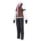 Black Butler Ronald Knox Anime Character Red Suit Cosplay Costume Outfits Halloween Carnival Suit