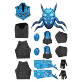 Blue Beetle Jaime Reyes Cosplay Costume Outfits Halloween Carnival Party Suit