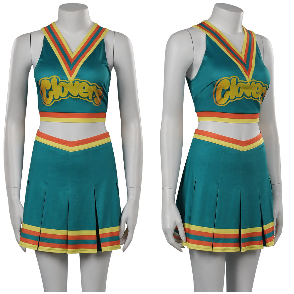 Bring It On Clover Cheerleading Clothes Cosplay Costume Outfits Halloween Carnival Party Suit