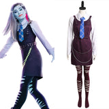 Monster High Frankie Stein Cosplay Costume Dress Outfits Halloween Carnival Suit