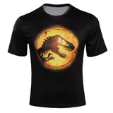 Jurassic World: Dominion (2022) Cosplay T-shirt Men Women Summer Short Sleeve Shirt