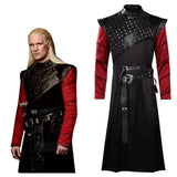 House of the Dragon Prince Daemon Targaryen Cosplay Costume Outfits Halloween Carnival Suit