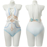 Genshin Impact-Lumine Cosplay Costume Swimsuit Outfits Halloween Carnival Party Disguise Suit