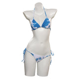 Sexy Bikini Swimsuit  Cosplay Costume Cloak Halloween Carnival Party Disguise Suit
