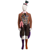 Mad Hatter Alice in Wonderland Tarrant Hightopp Kids Cosplay Costume  Fancy Outfit Halloween Carnival Suit